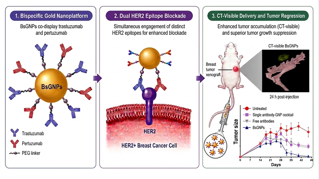 Our new paper is out! Led by Dr. Adi Anaki, “Bispecific Gold Nanoparticles Enhance Therapeutic Efficacy in HER2-Positive Breast Cancer” is now published in Nanomedicine Therapeutics.