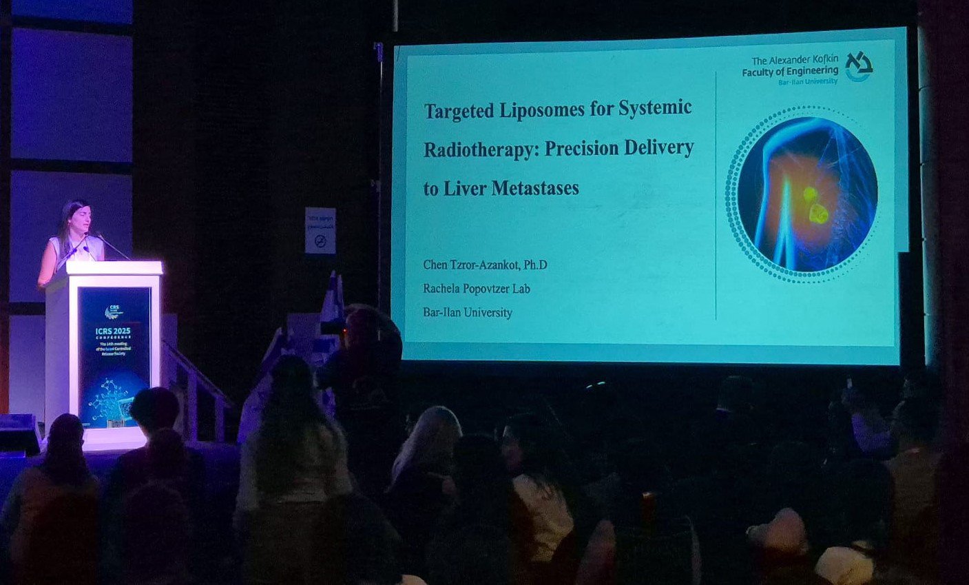 Well done to our Research Associate, Chen Tzror-Azankot, for her excellent talk at the ICRS conference! We're proud of her contributions and hard work.