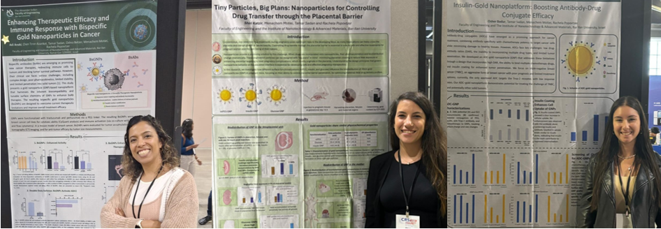 Kudos to our PhD students Adi Anaki and Shiri Katzir, and our MSc student Osher Badur, for their excellent presentations at the CRS Annual Meeting in Philadelphia!